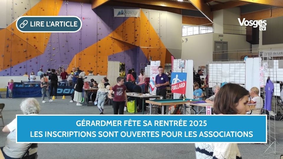 Gérardmer Fête sa Rentrée 2025 : les inscriptions sont ouvertes pour les associations