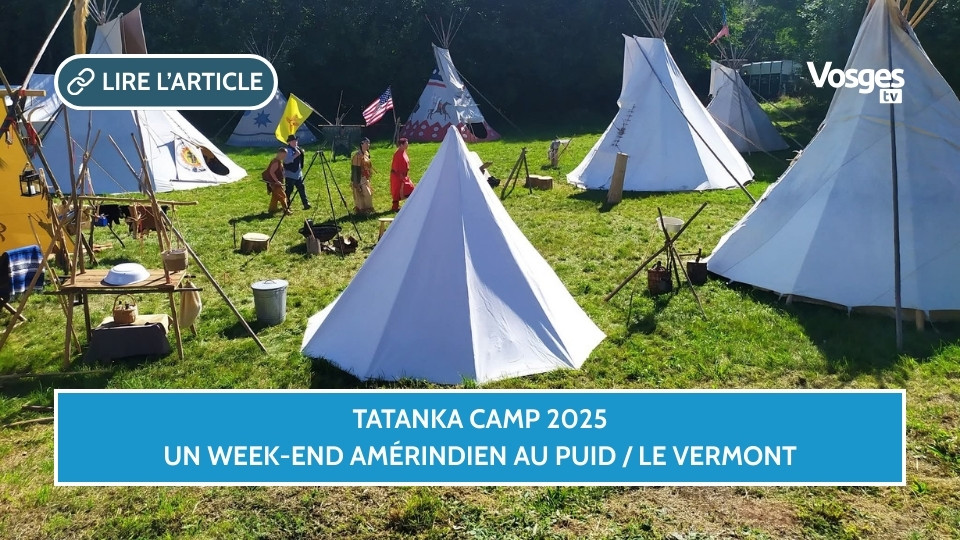Le Tatanka Camp revient au Puid / Le Vermont pour un week-end amérindien festif