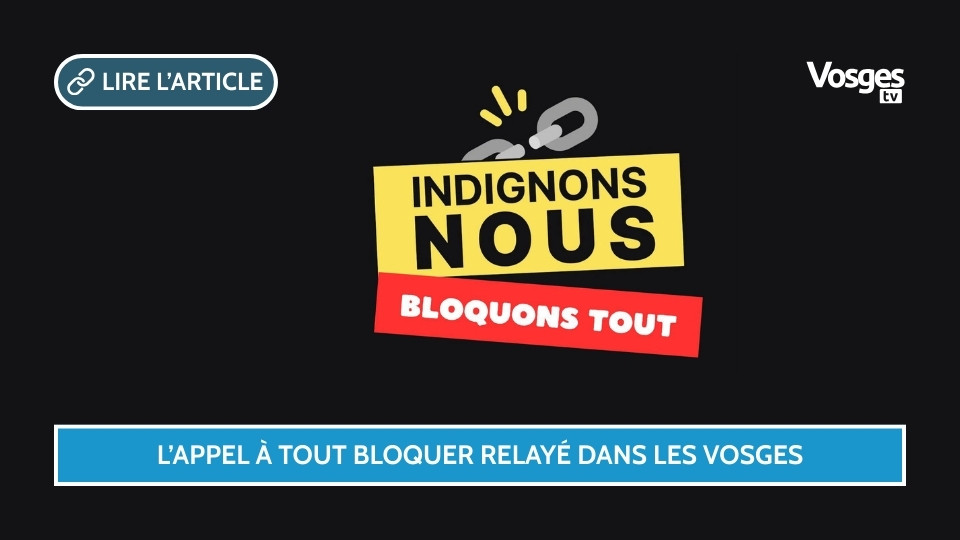 L'appel à tout bloquer relayé dans les Vosges