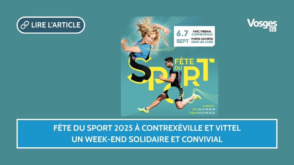 Fête du sport 2025 à Contrexéville et Vittel : un week-end solidaire et convivial