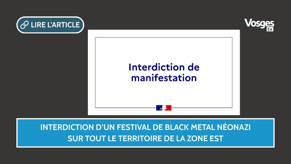 Interdiction d’un festival de Black Metal néonazi sur tout le territoire de la Zone Est
