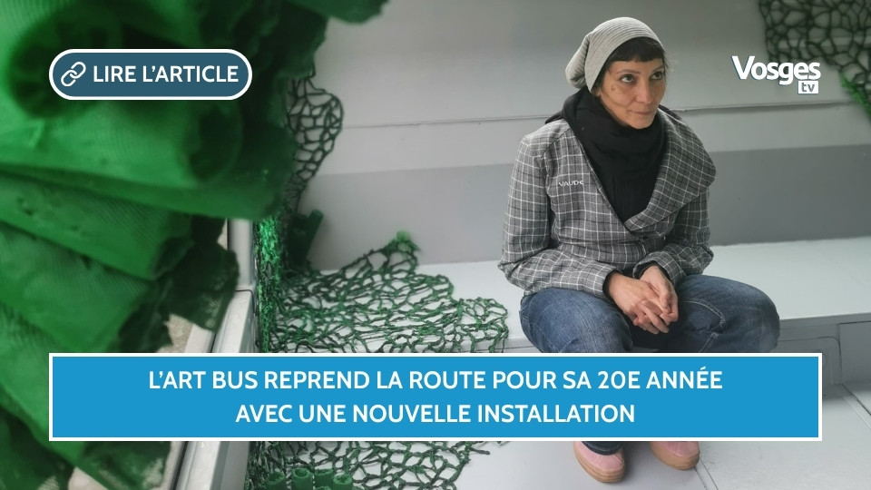 L’Art Bus reprend la route pour sa 20e année avec une nouvelle installation