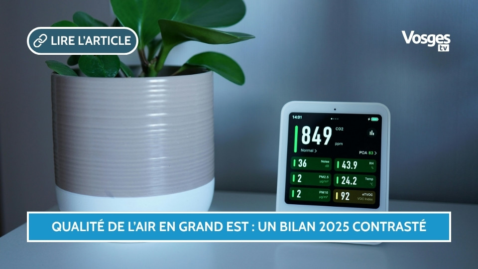 Qualité de l’air en Grand Est : un bilan 2025 contrasté