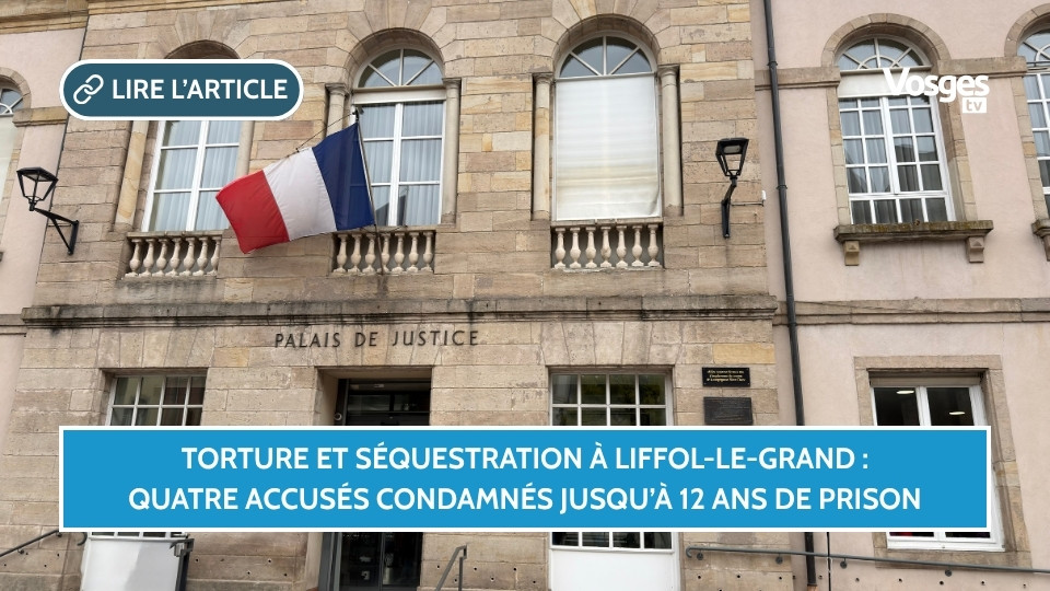 Torture et séquestration à Liffol-le-Grand : quatre accusés condamnés jusqu’à 12 ans de prison