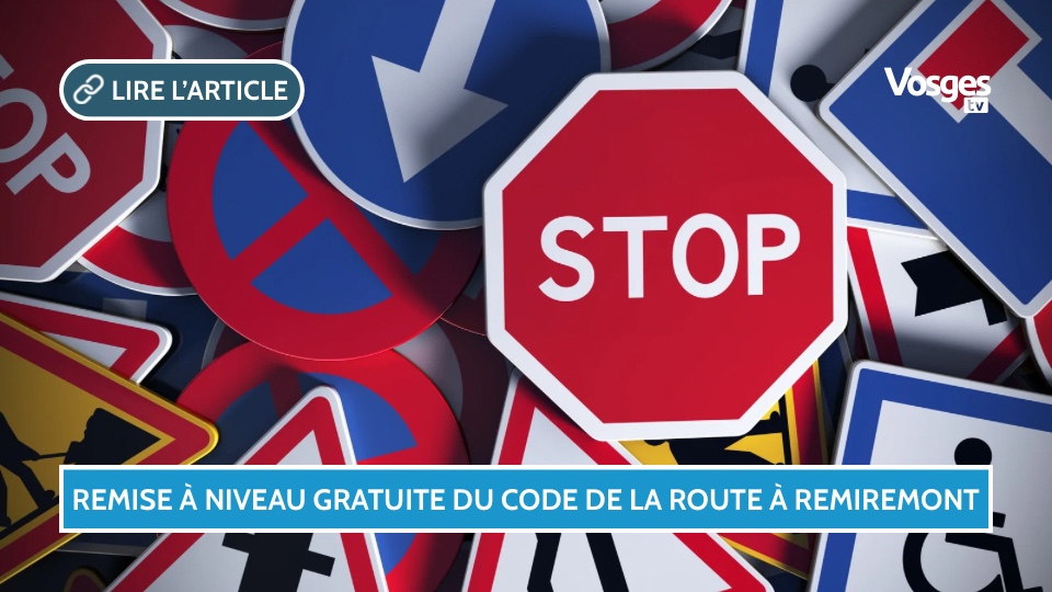 Remise à niveau gratuite du Code de la Route à Remiremont
