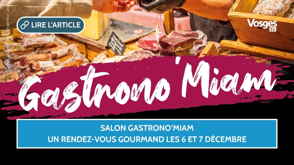 Salon Gastrono’Miam, un rendez-vous gourmand les 6 et 7 décembre