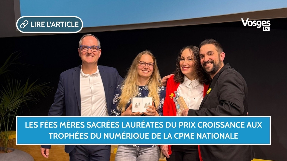 Les Fées Mères sacrées lauréates du Prix Croissance aux Trophées du Numérique de la CPME Nationale