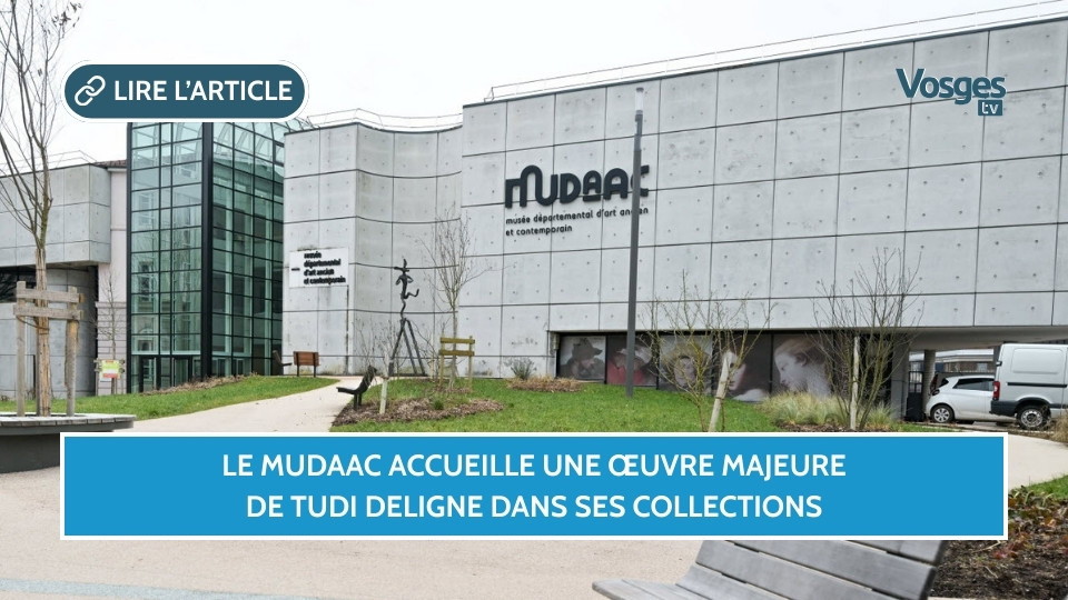 Le MUDAAC accueille une œuvre majeure de Tudi Deligne dans ses collections