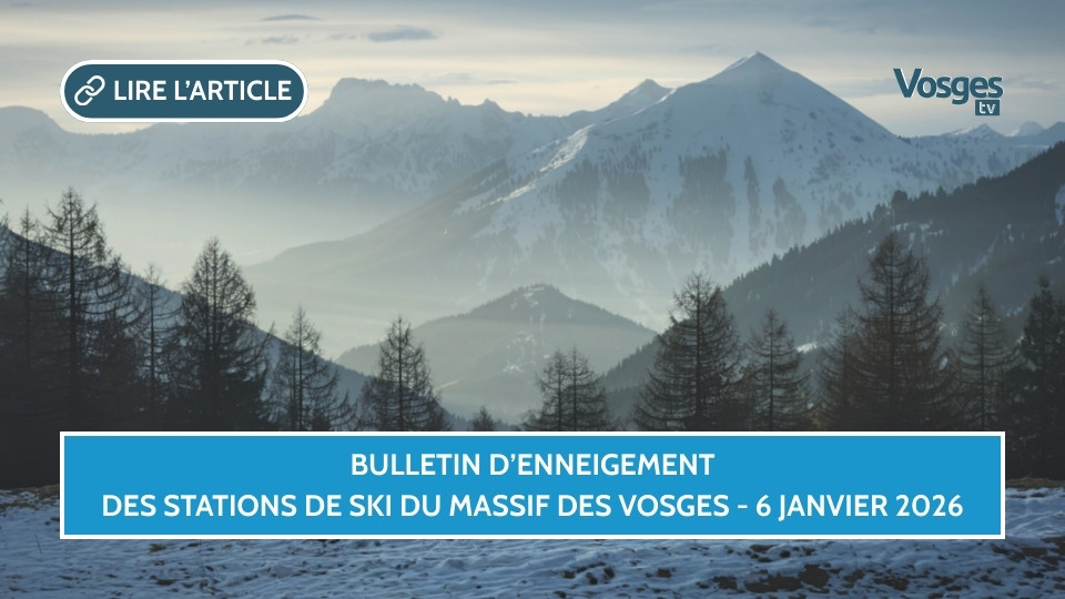 Bulletin d’enneigement des stations de ski du Massif des Vosges - 6 janvier