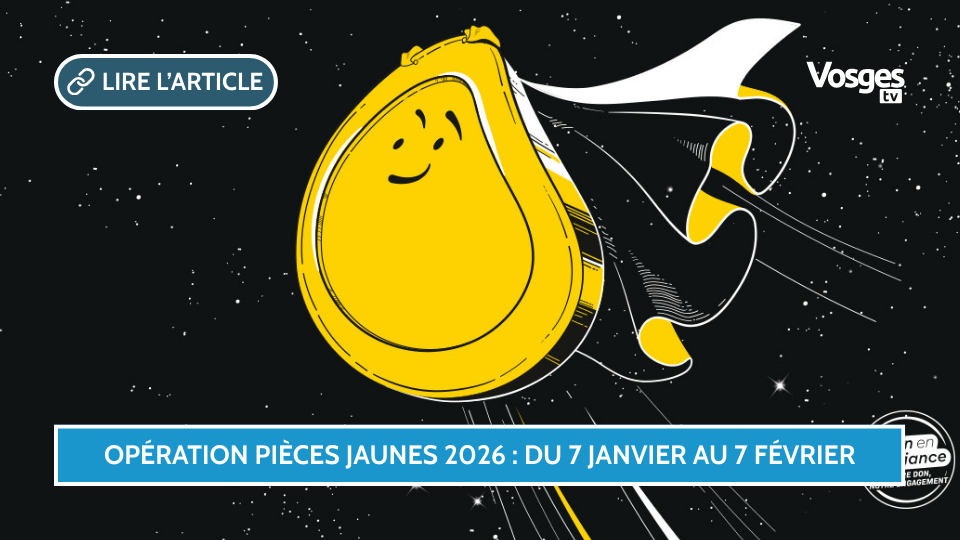 Opération Pièces Jaunes 2026 : du 7 janvier au 7 février