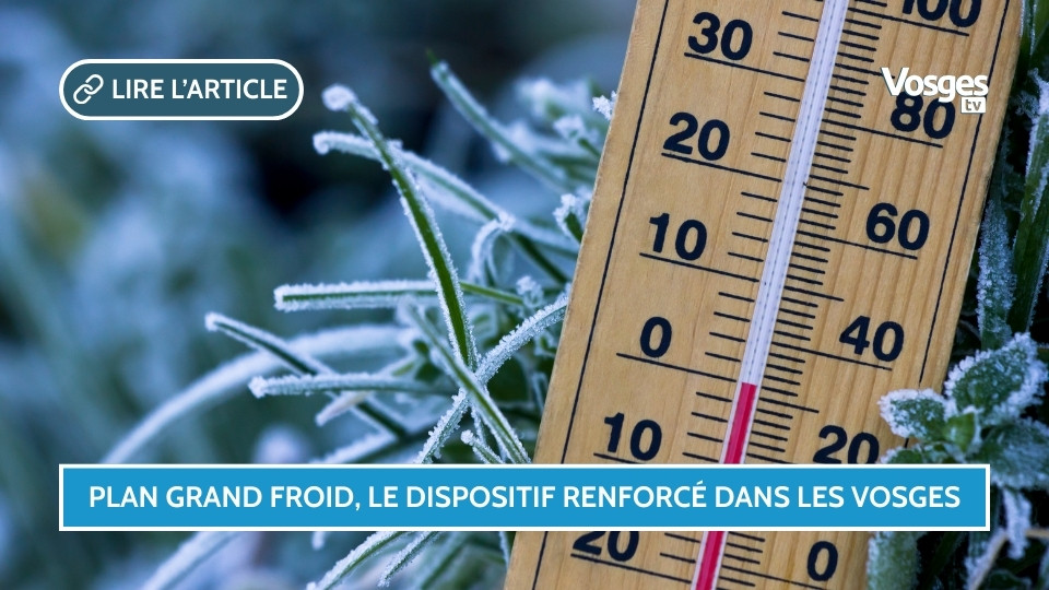 Plan grand froid, le dispositif renforcé dans les Vosges