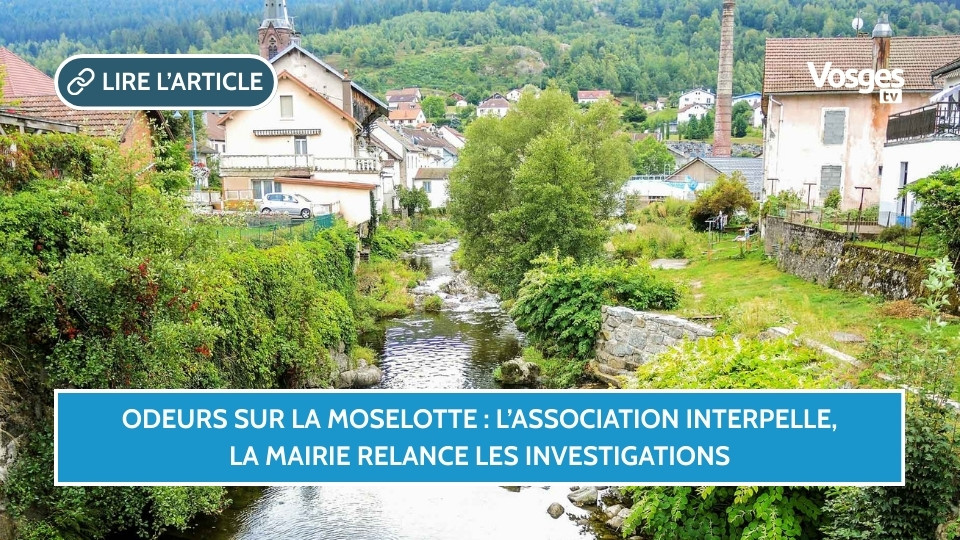 Odeurs sur la Moselotte : l’association interpelle, la mairie relance les investigations