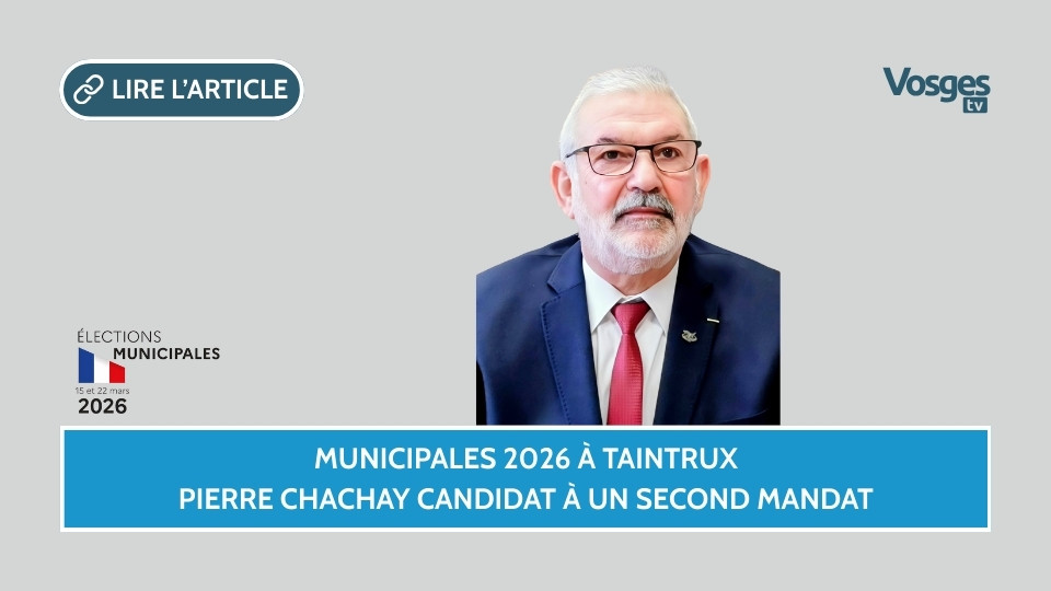 Municipales 2026 à Taintrux, Pierre Chachay candidat à un second mandat