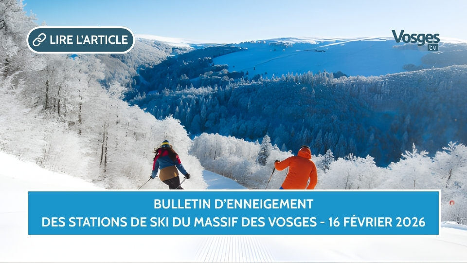 Bulletin d’enneigement des stations de ski du Massif des Vosges - 16 février 2026