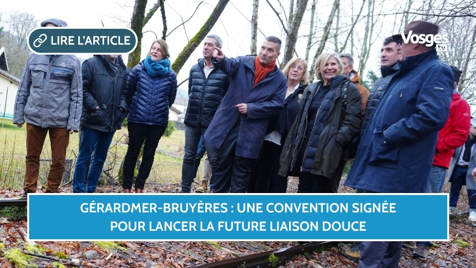 Gérardmer-Bruyères : une convention signée pour lancer la future liaison douce
