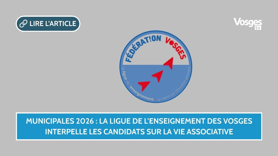 Municipales 2026 : la Ligue de l’enseignement des Vosges interpelle les candidats sur la vie associative