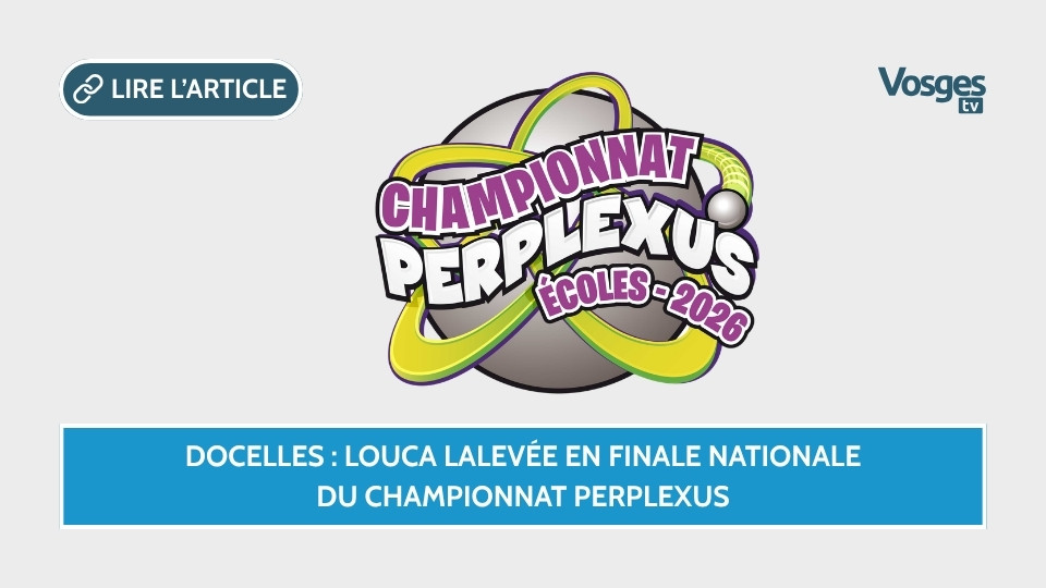 Docelles : Louca Lalevée en finale nationale du championnat Perplexus