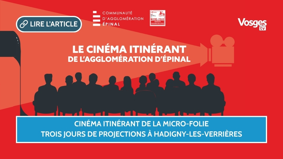 Cinéma itinérant de la Micro-Folie : trois jours de projections à Hadigny-les-Verrières