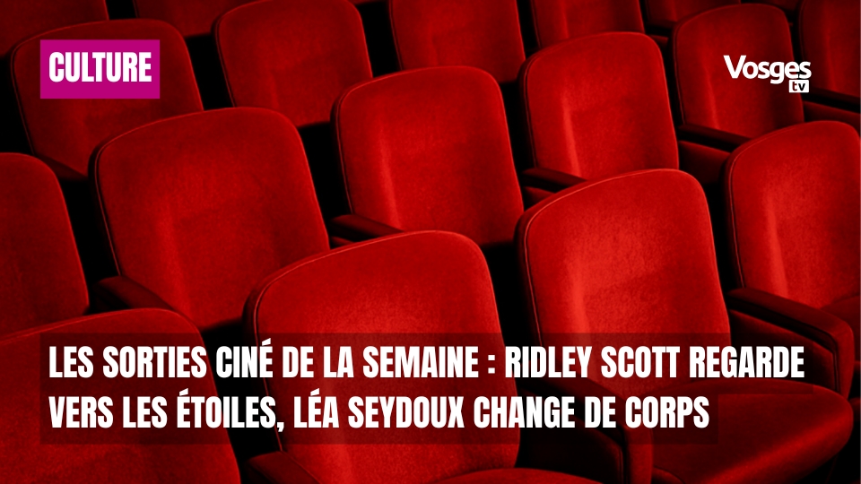 Les sorties ciné de la semaine : Ridley Scott regarde vers les étoiles, Léa Seydoux change de corps