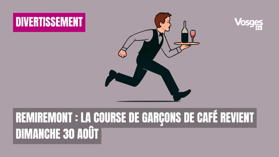 Remiremont : la Course de garçons de café revient dimanche 30 août