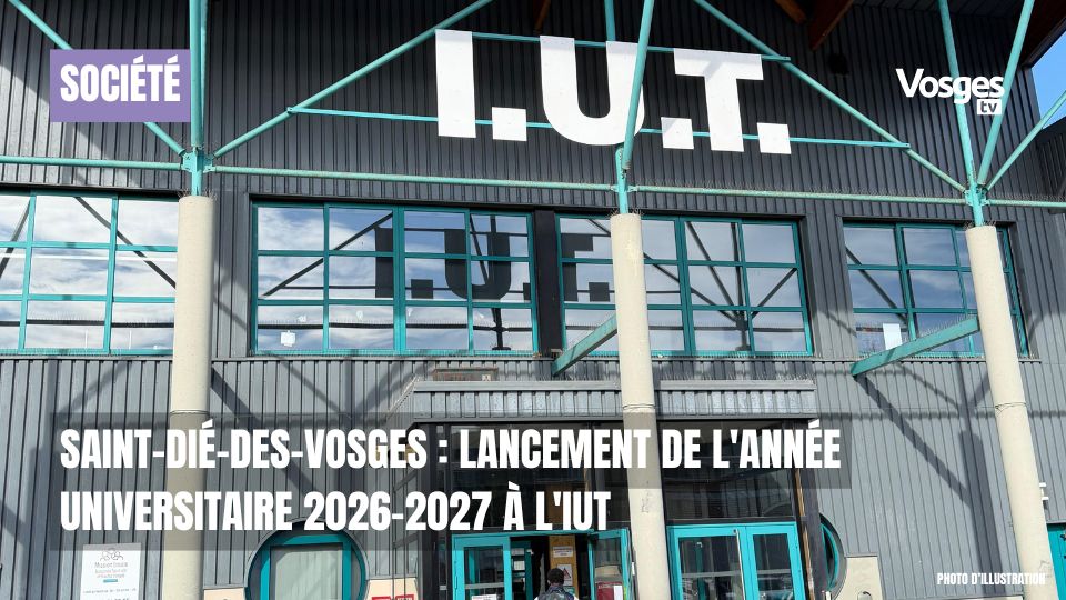 Saint-Dié-des-Vosges : lancement de l'année universitaire 2026-2027 à l'IUT
