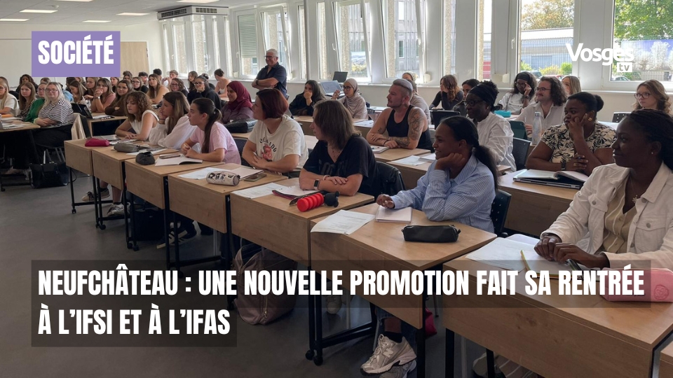 Neufchâteau : une nouvelle promotion fait sa rentrée à l’IFSI et à l’IFAS