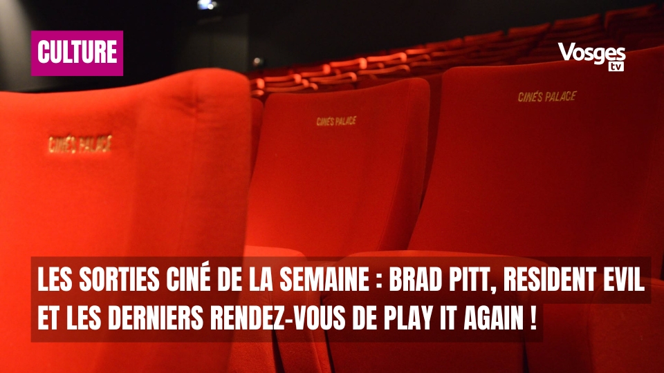Les sorties ciné de la semaine : Brad Pitt, Resident Evil et les derniers rendez-vous de Play It Again !