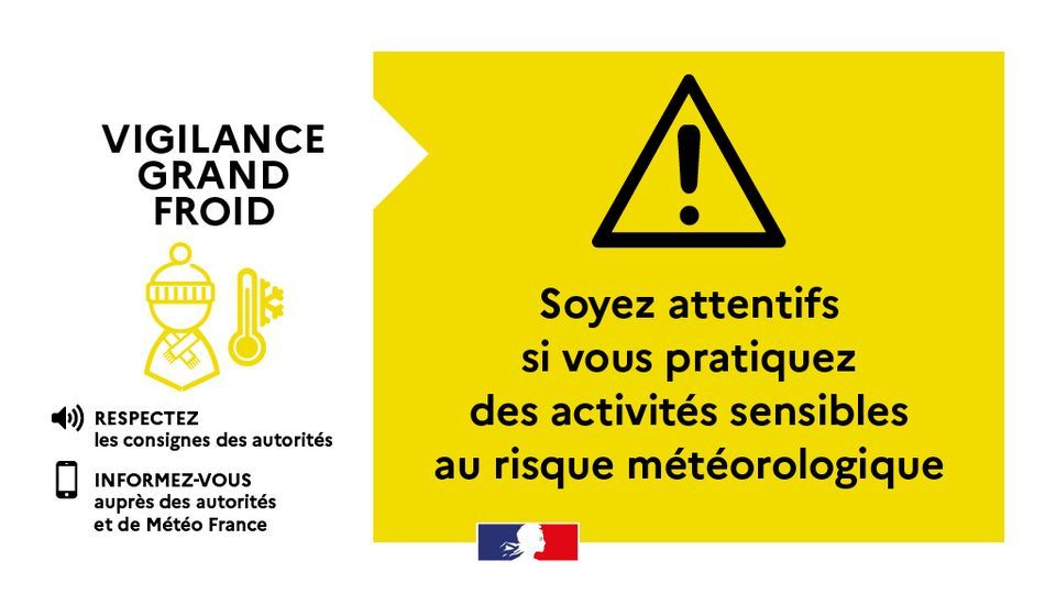 Les Vosges en vigilance jaune grand froid