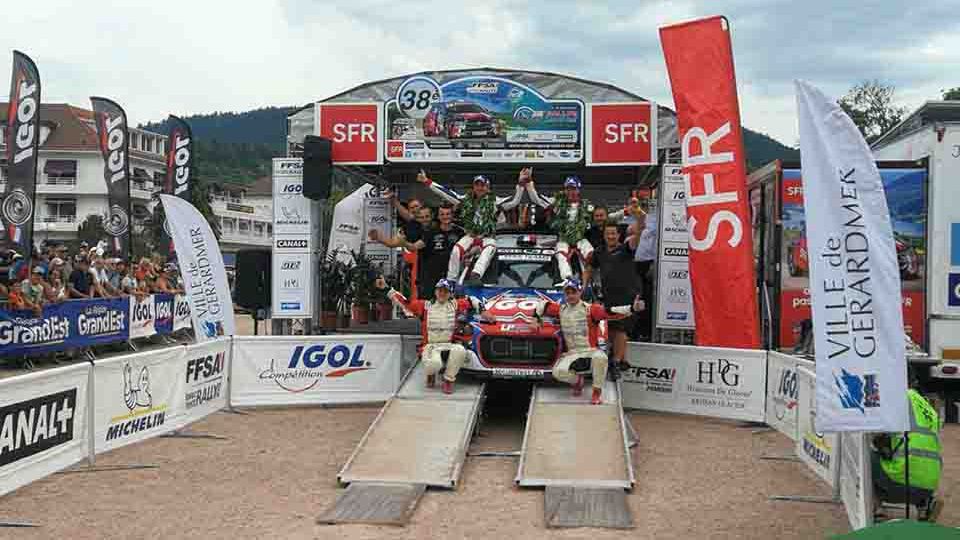 Rallye Vosges Grand Est : victoire de Yoann Bonato pour seulement 8 dixièmes !</BR>